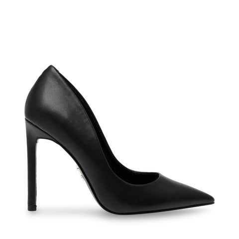 Steve Madden Vaze Black Leather ÚLTIMOS TAMANHOS