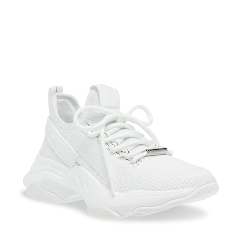 Steve Madden Mac-E White/White Sapatilhas de Senhora Primavera Verão 2023