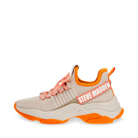 Steve Madden Mac-E Sneaker Greige/Orange Sneakers até 50% - 1 a 31 de outubro