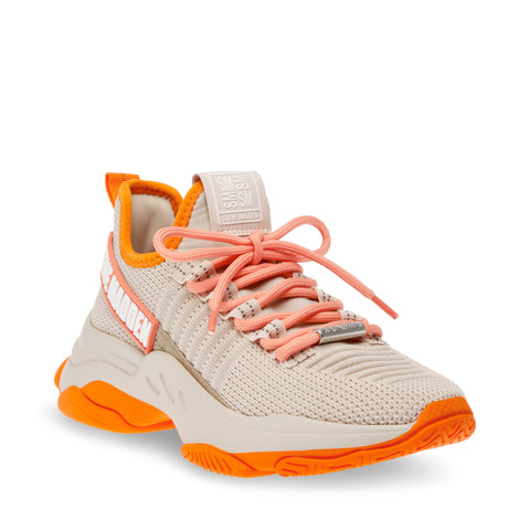 Steve Madden Mac-E Sneaker Greige/Orange Sneakers até 50% - 1 a 31 de outubro