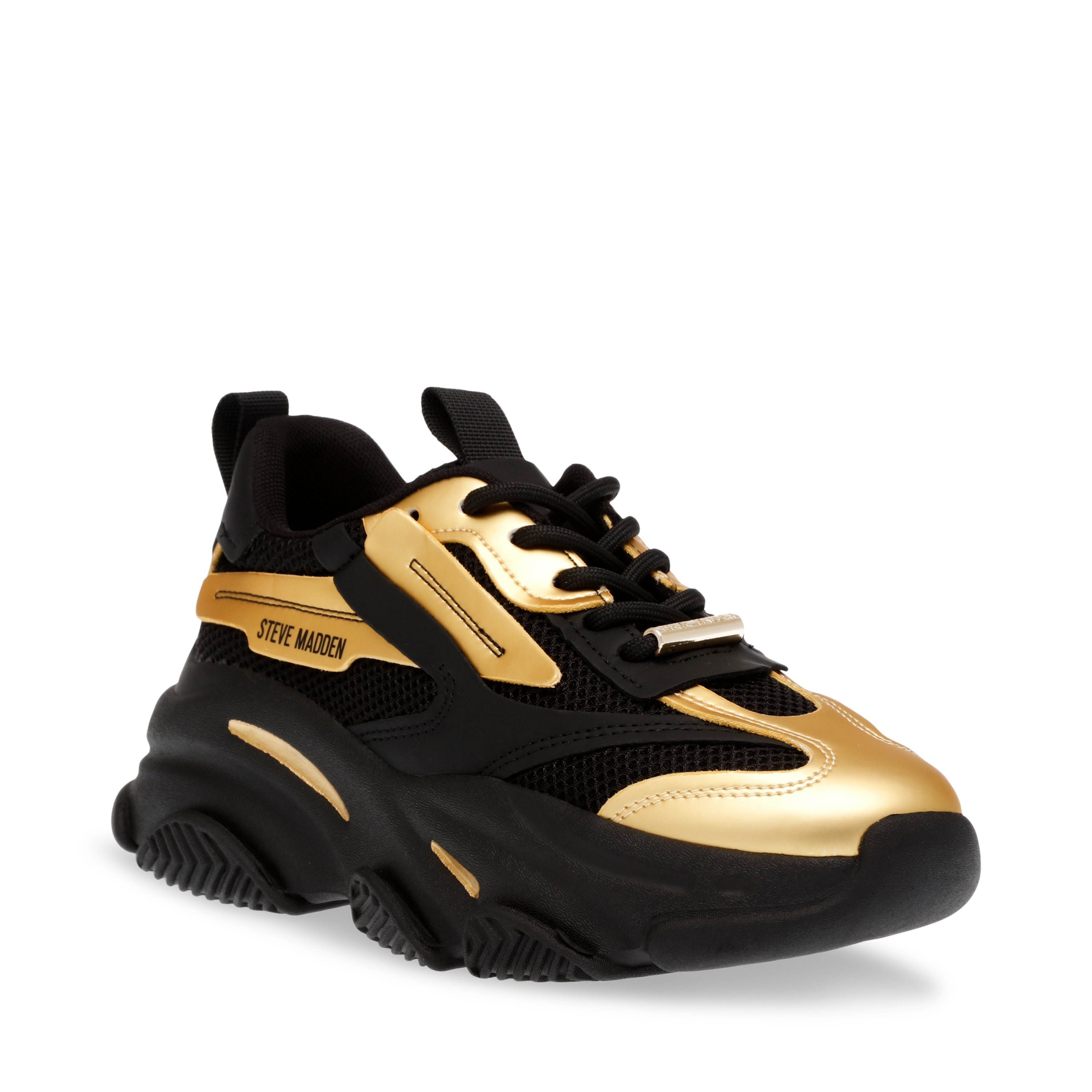 Possession-E Sneaker Black/Gold- Hover Image