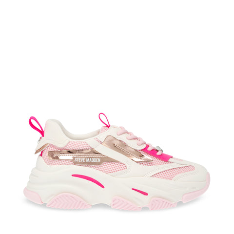 Steve Madden Possession-E Sneaker Pink Multi Sneakers Primavera Verão 2024