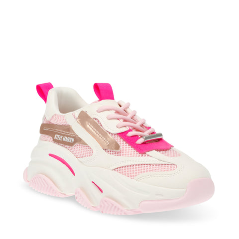 Steve Madden Possession-E Sneaker Pink Multi Sneakers Primavera Verão 2024
