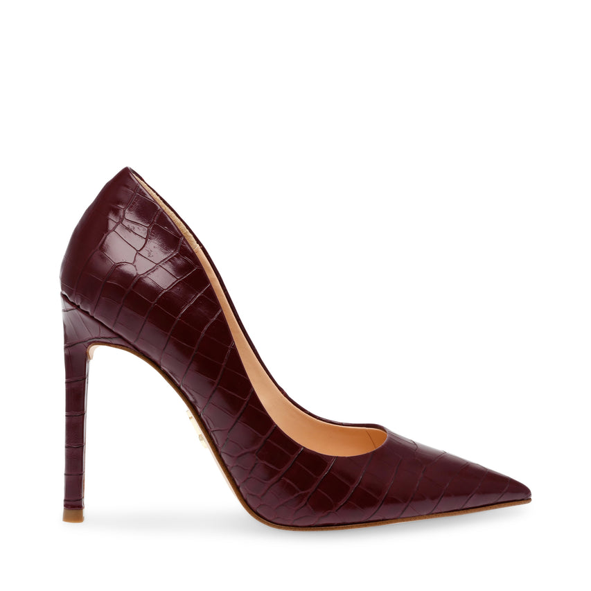 Vaze-C Pump Wine Croco