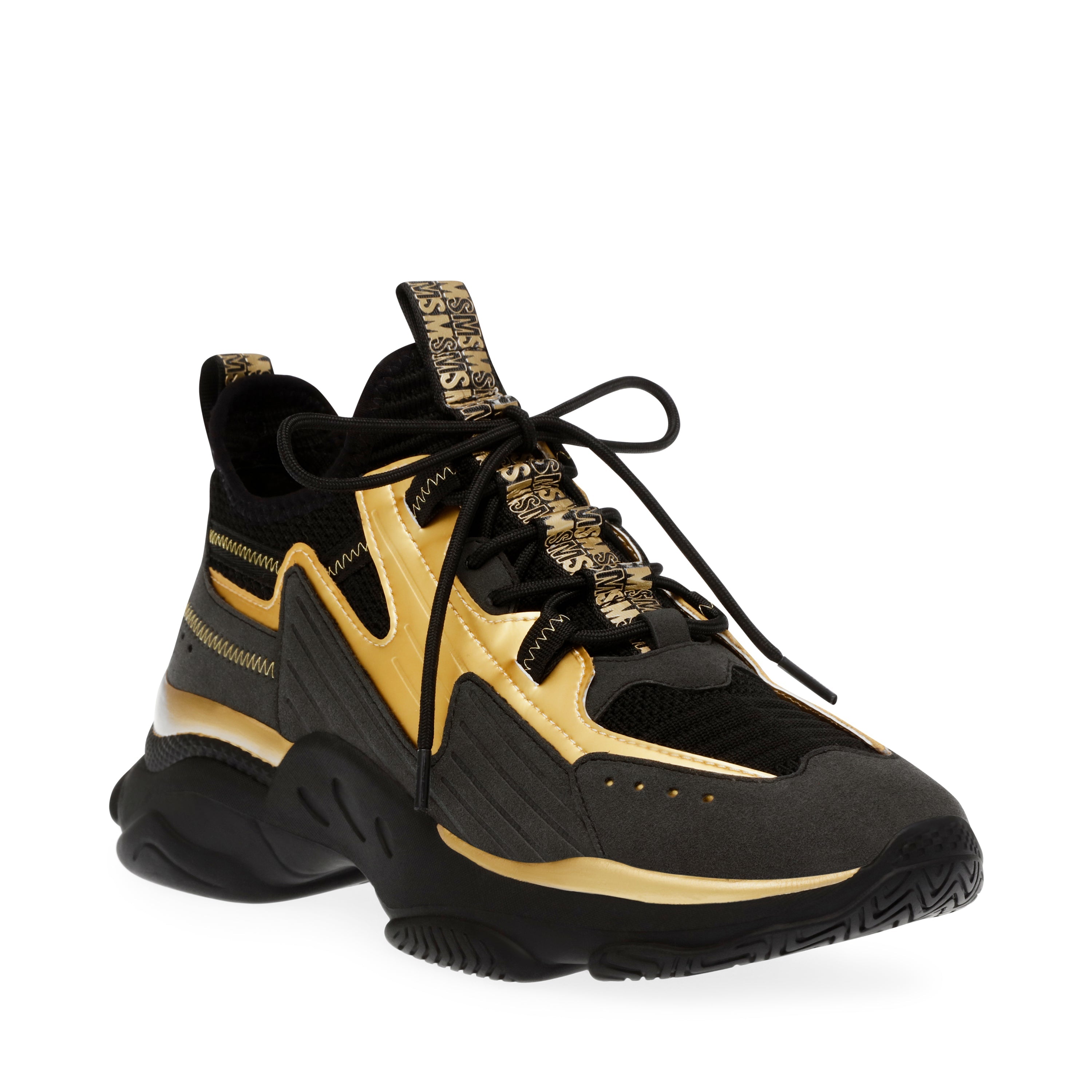 Matchbox Sneaker Black/Gold- Hover Image