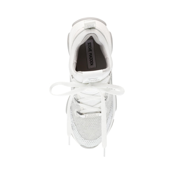 Medallion Sneaker White/Silver