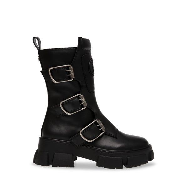Transfixed Bootie Black Leather