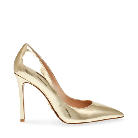 Steve Madden Evelyn-E Pump Gold Brilhos