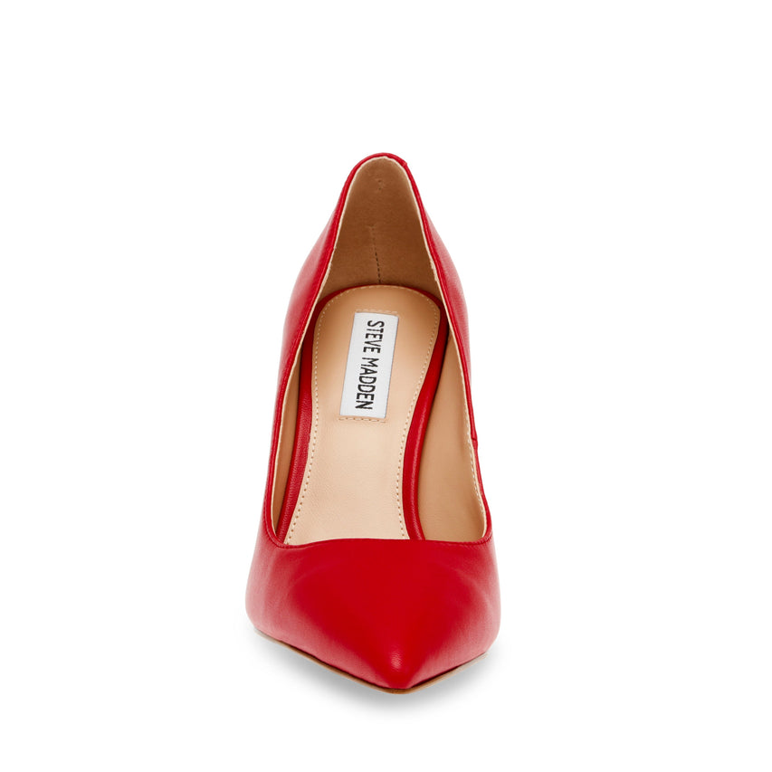 Evelyn-E Pump Red Leather