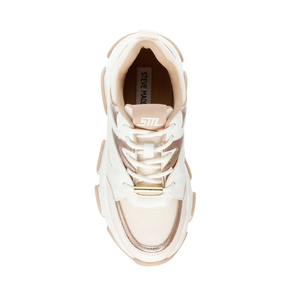 Progressive Sneaker Cream Rose Gold