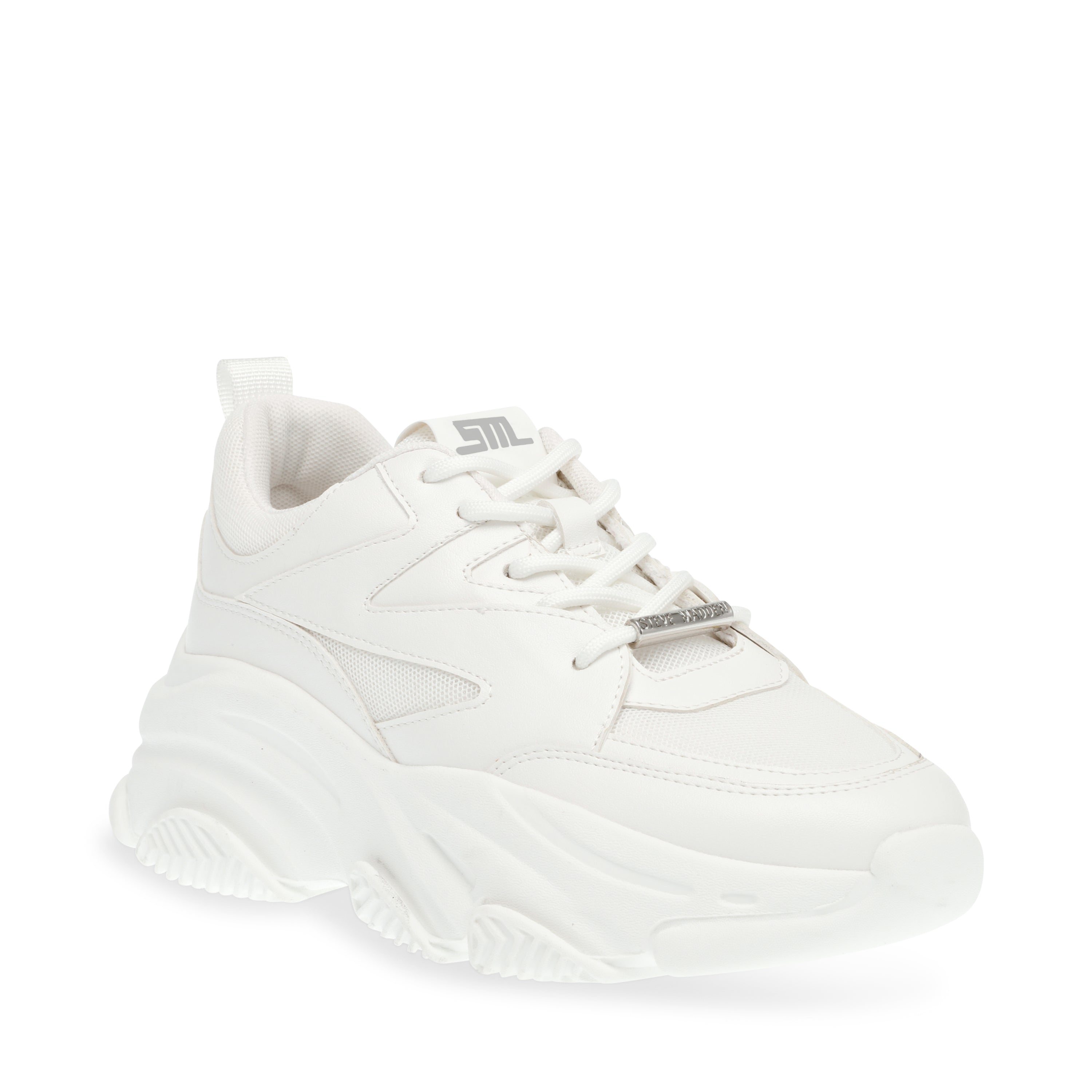 Progressive Sneaker White/White- Hover Image