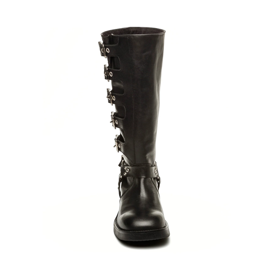 Battle Black Leather