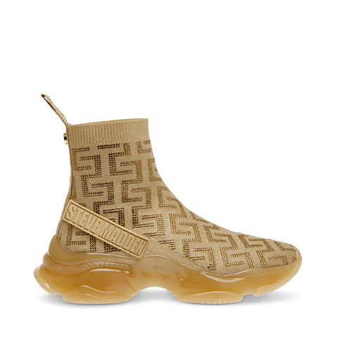 Steve Madden Marquis-E Sneaker Gold Sneakers Brilhantes