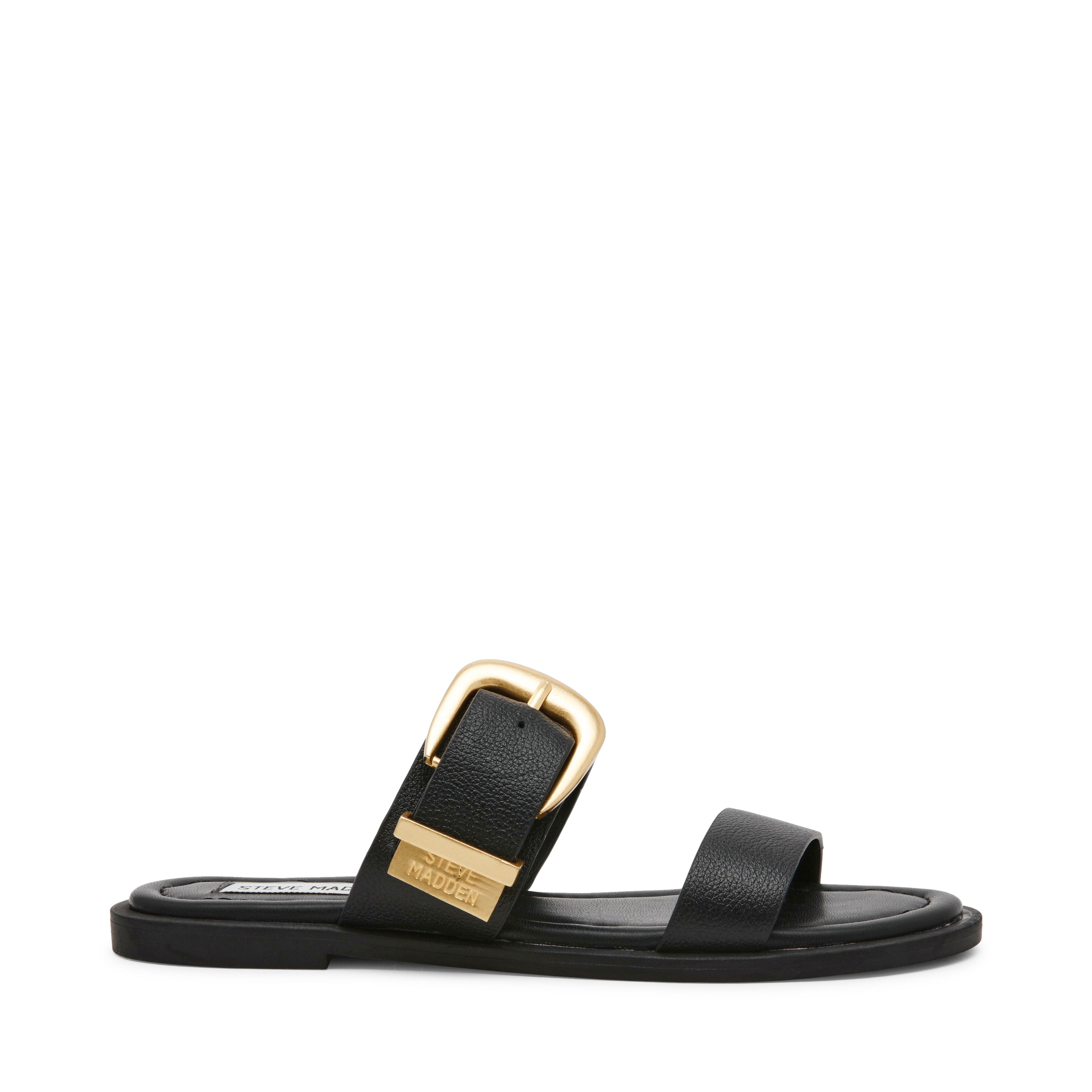 Strider-E sandal Black Leather