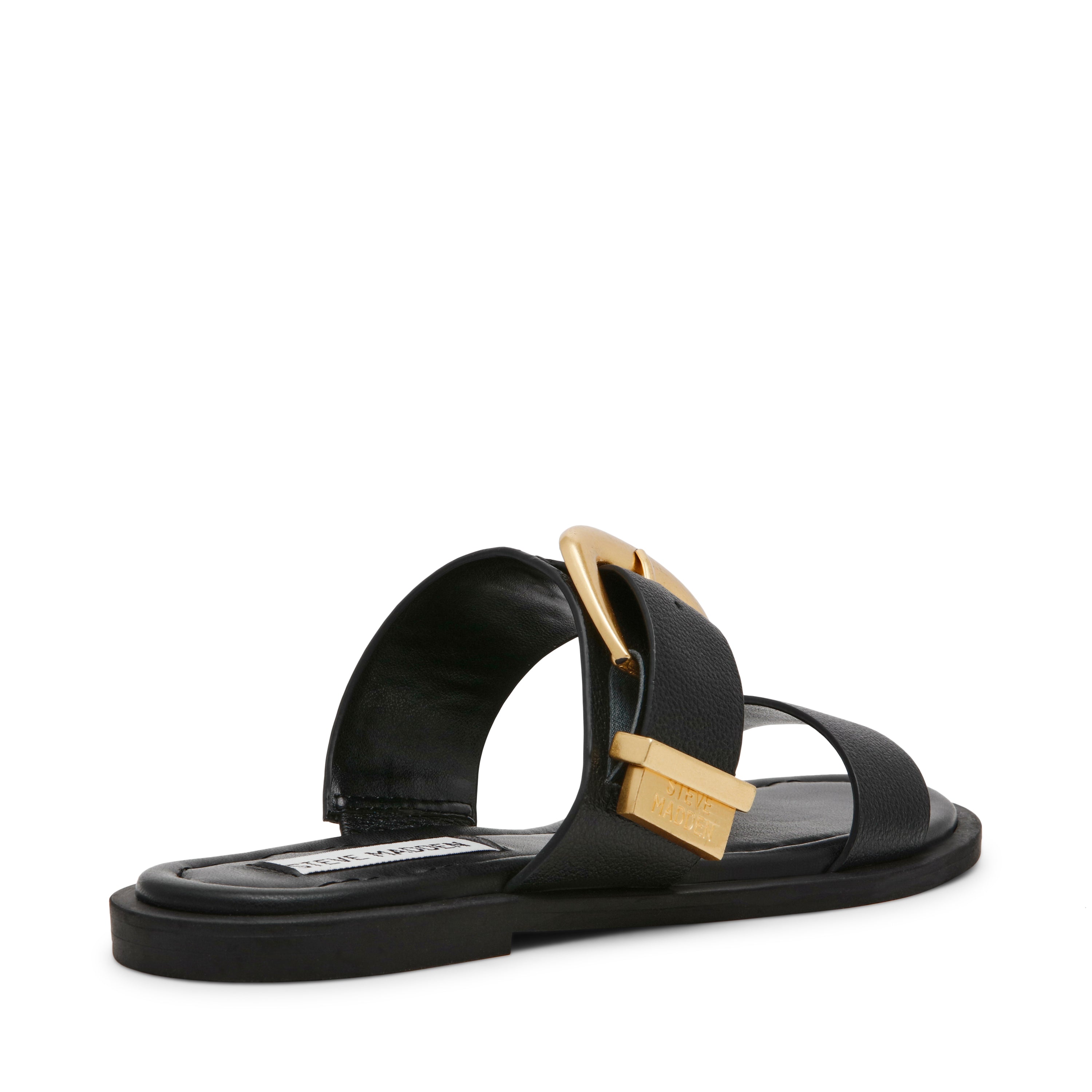 Strider-E sandal Black Leather