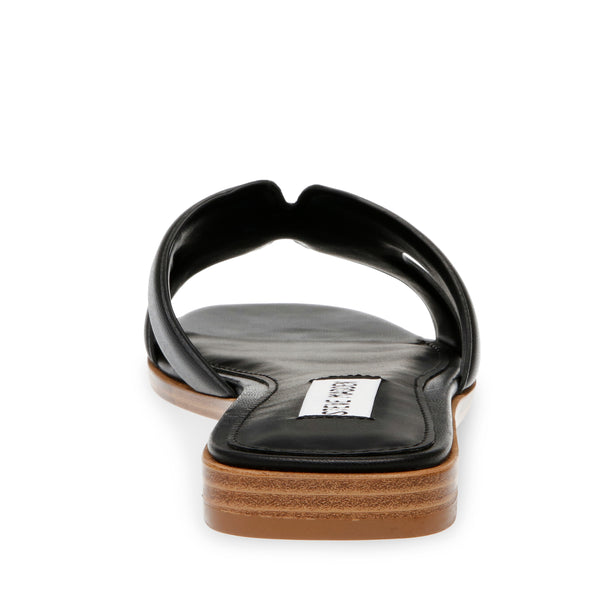 Heist Sandal Black Leather