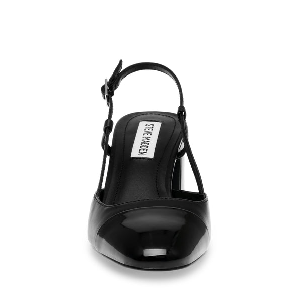 Zeina Sandal Black Leather