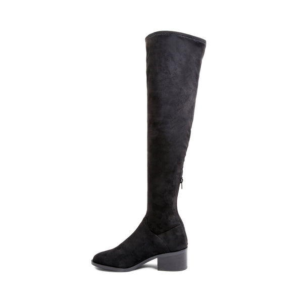 Gabby Biker Boots Black Leather