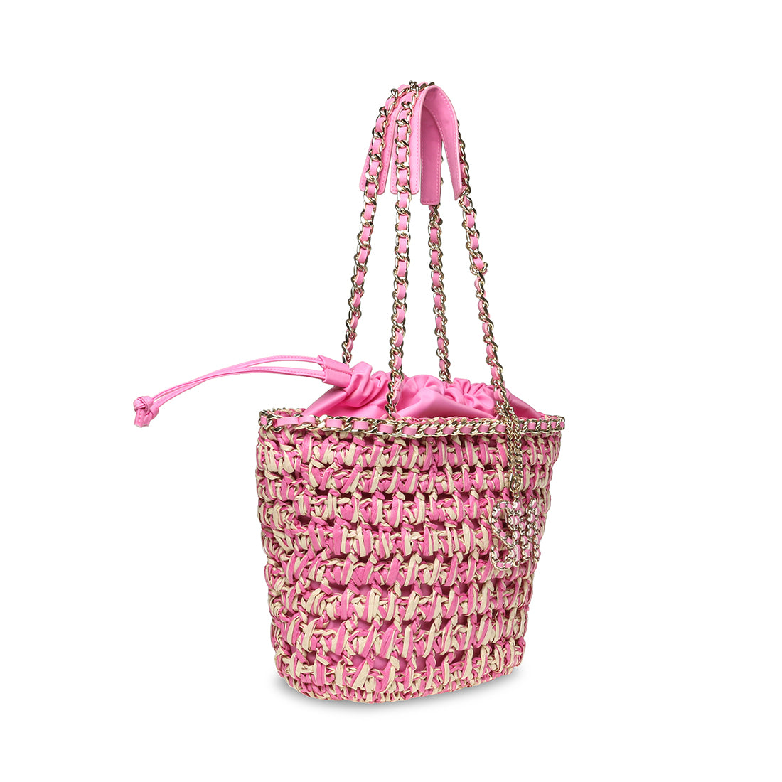 Bshore Shoulder bag Natural/Pink- Hover Image