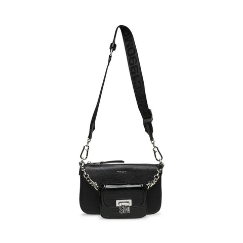 Steve Madden Bnaim Crossbody bag Blk/Sil Coleção Outono Inverno 2024