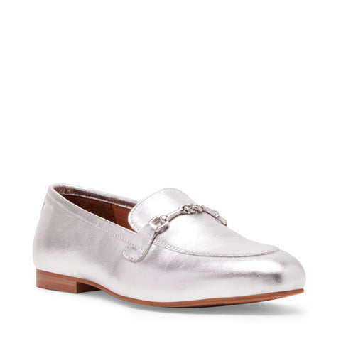 Steve Madden Catareena Loafer Silver Artigos até 50%