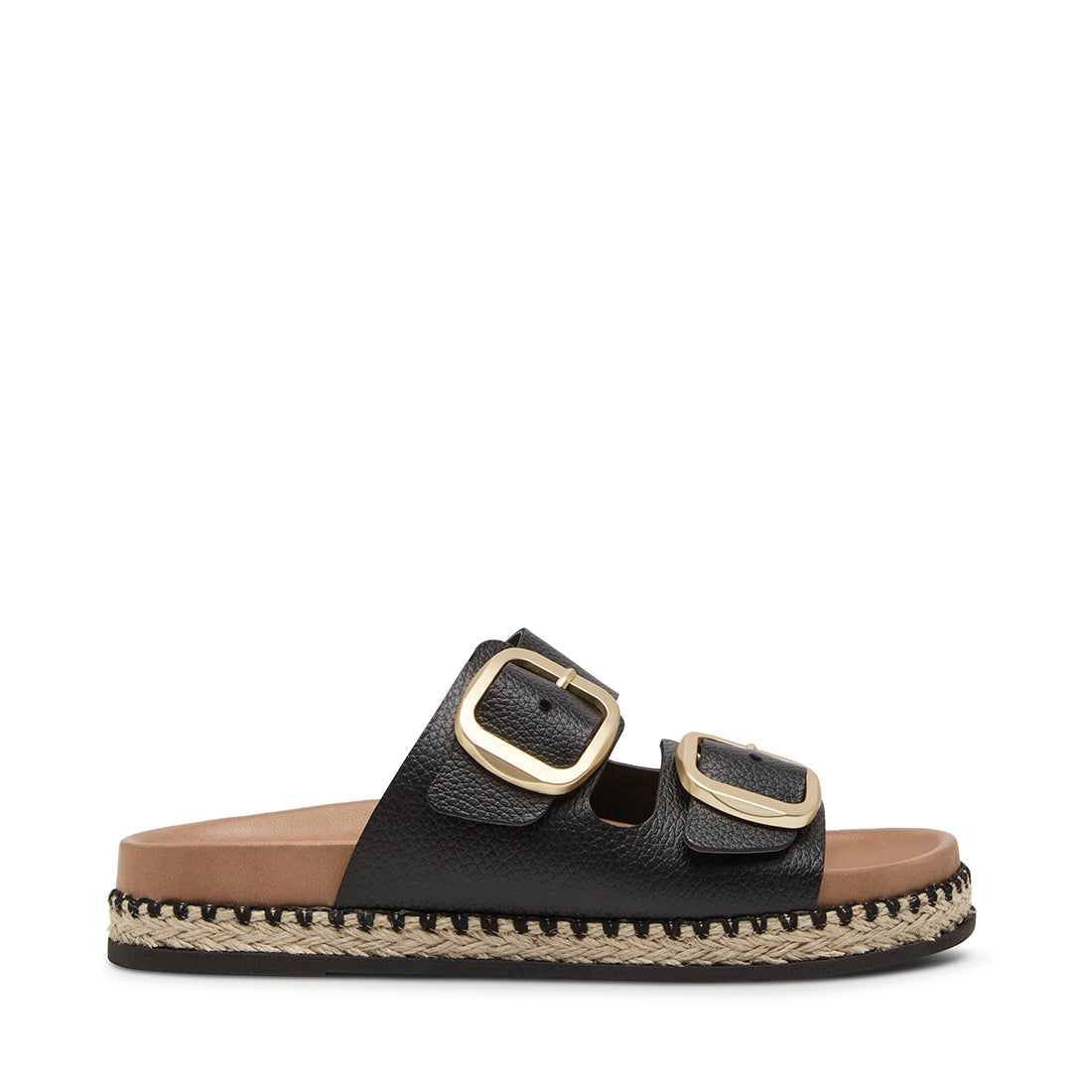 Satano Sandal Black Leather