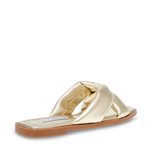 Andreya Sandal Gold Leather