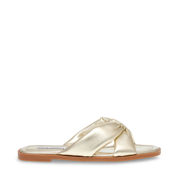 Andreya Sandal Gold Leather