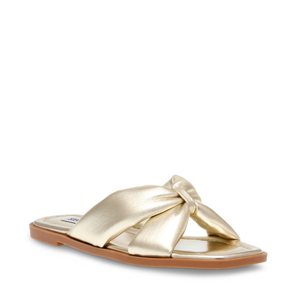 Andreya Sandal Gold Leather