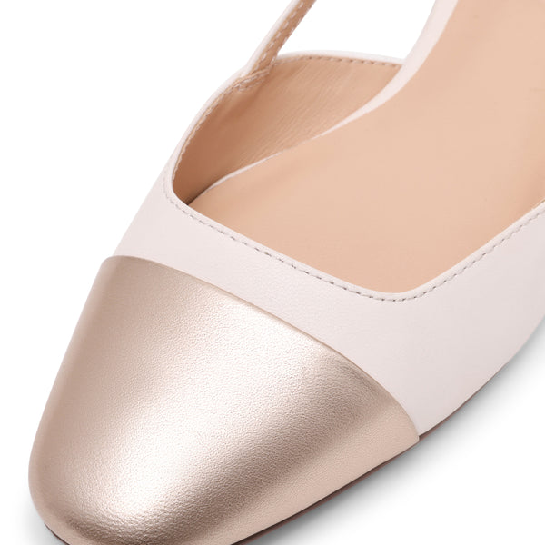 Belinda Ballerina Irish Cream / White