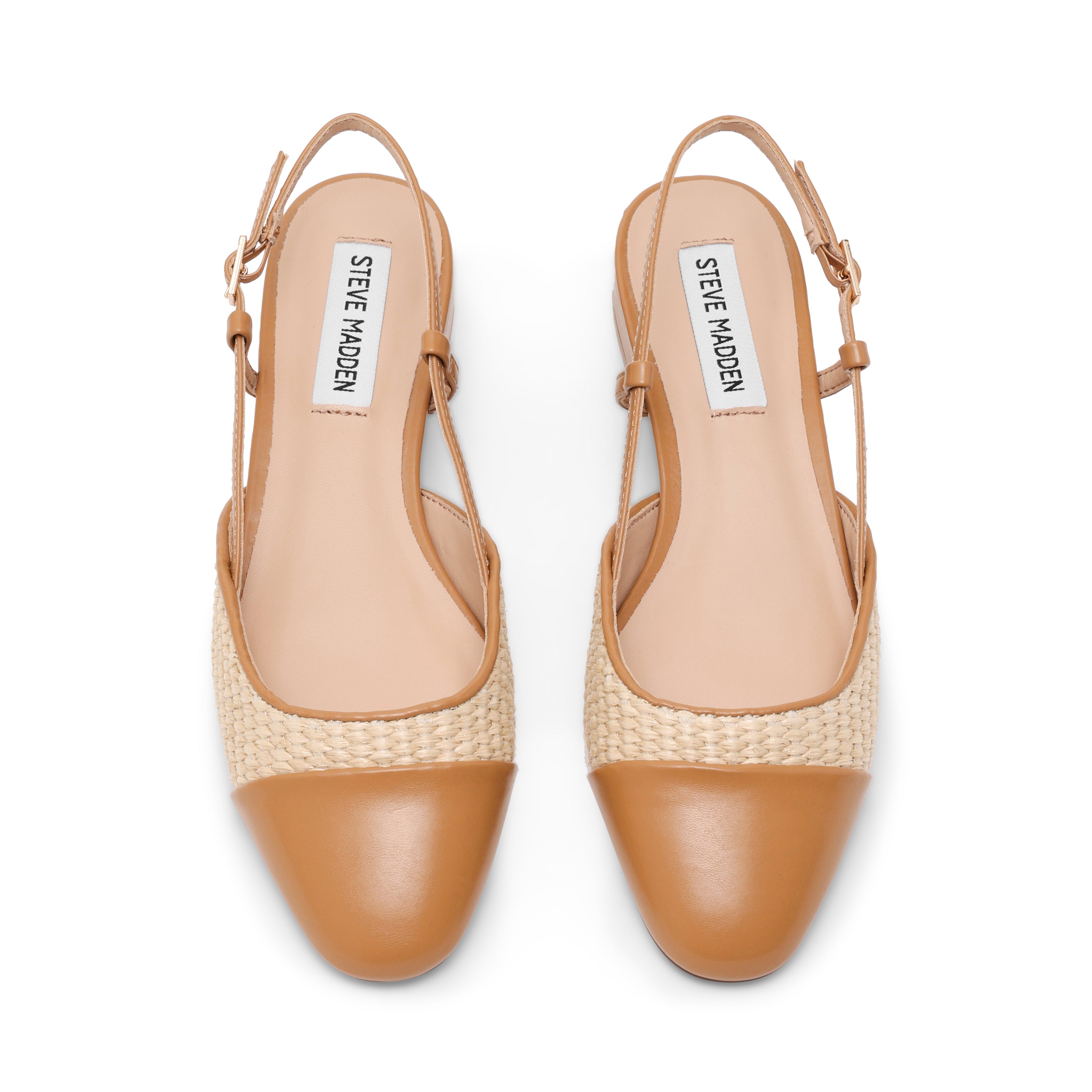 Belinda Ballerina Tan Raffia