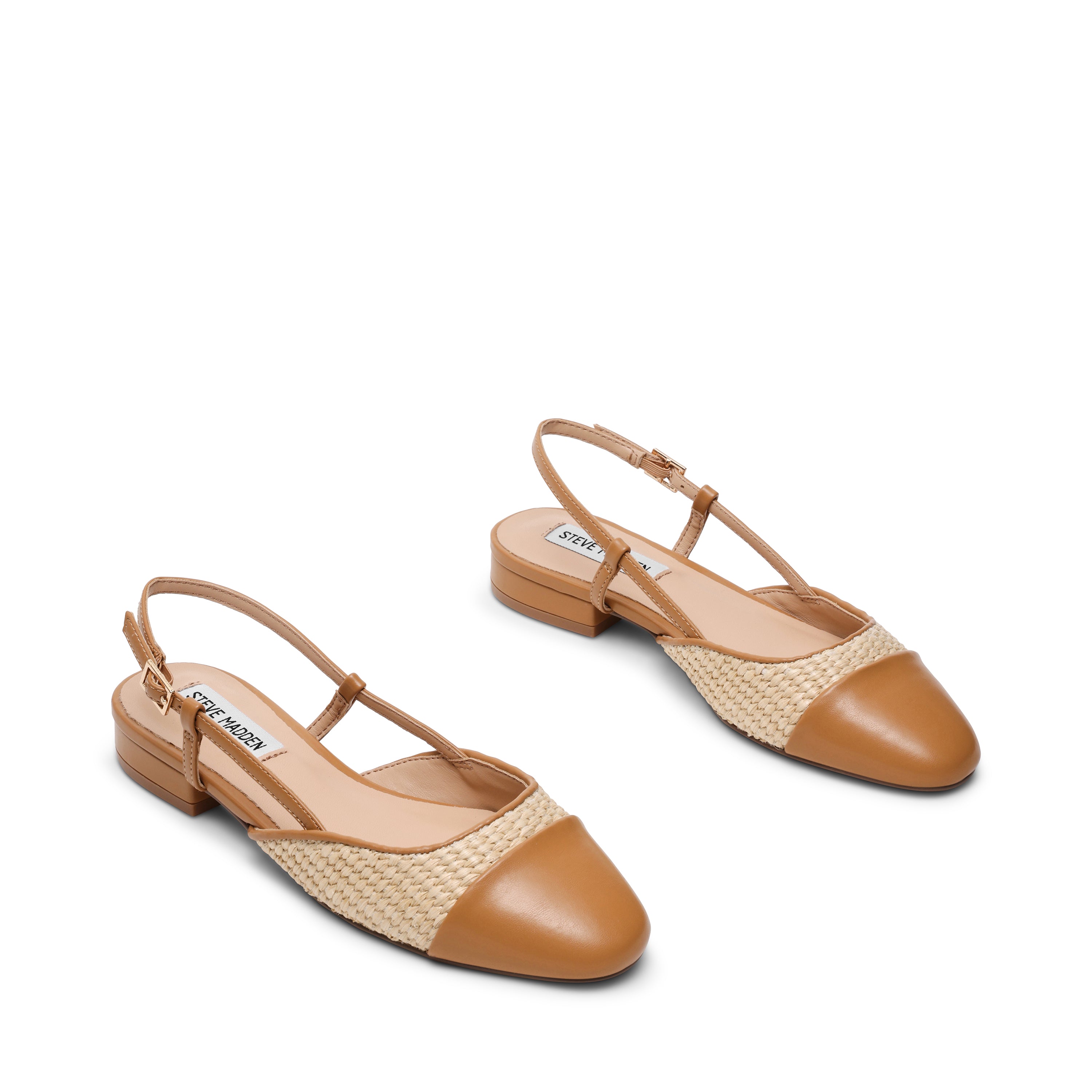 Belinda Ballerina Tan Raffia