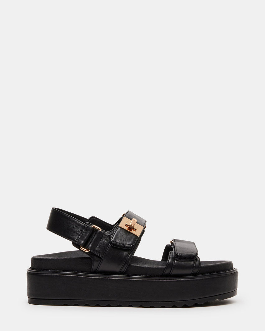 Bigmona Sandal Black Leather