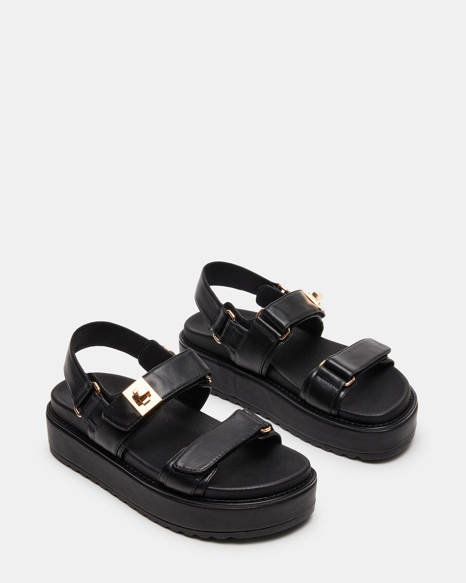 Bigmona Sandal Black Leather