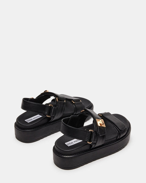 Bigmona Sandal Black Leather