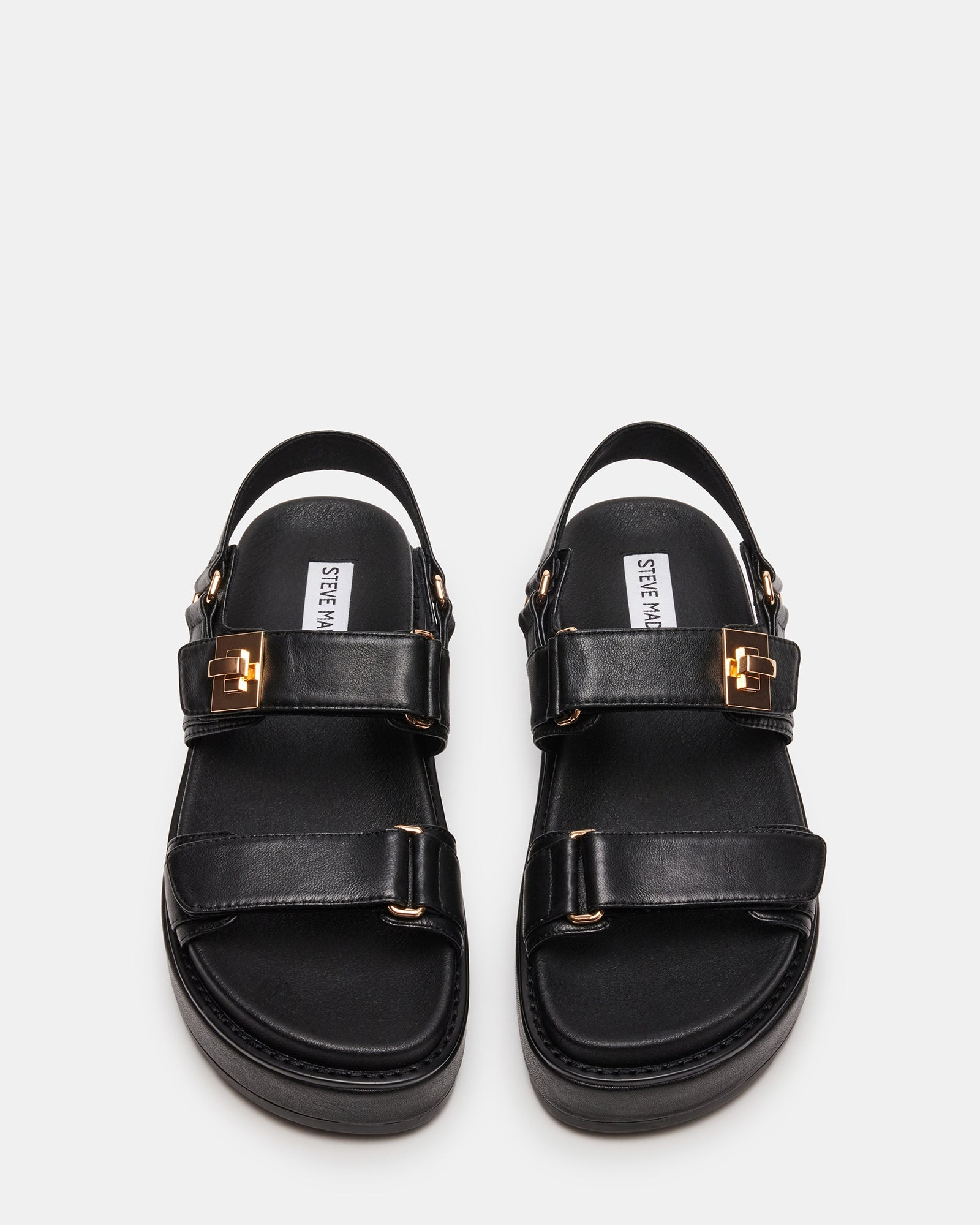 Bigmona Sandal Black Leather