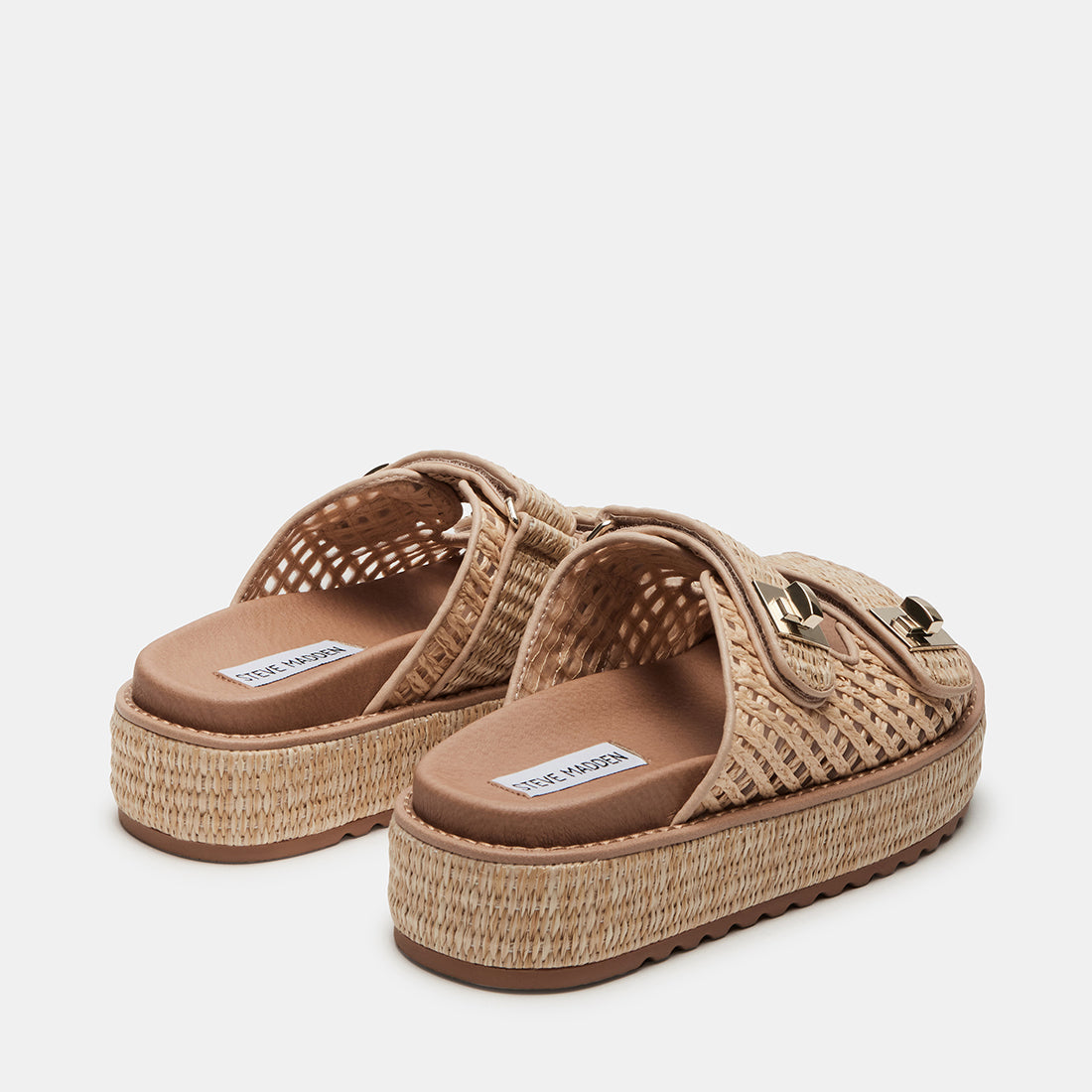 Bigschmona sandal Natural Raffia