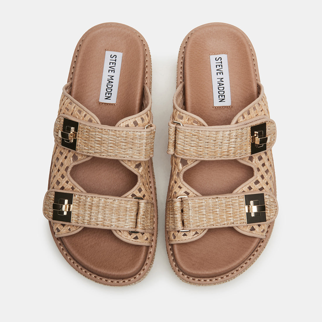 Bigschmona sandal Natural Raffia