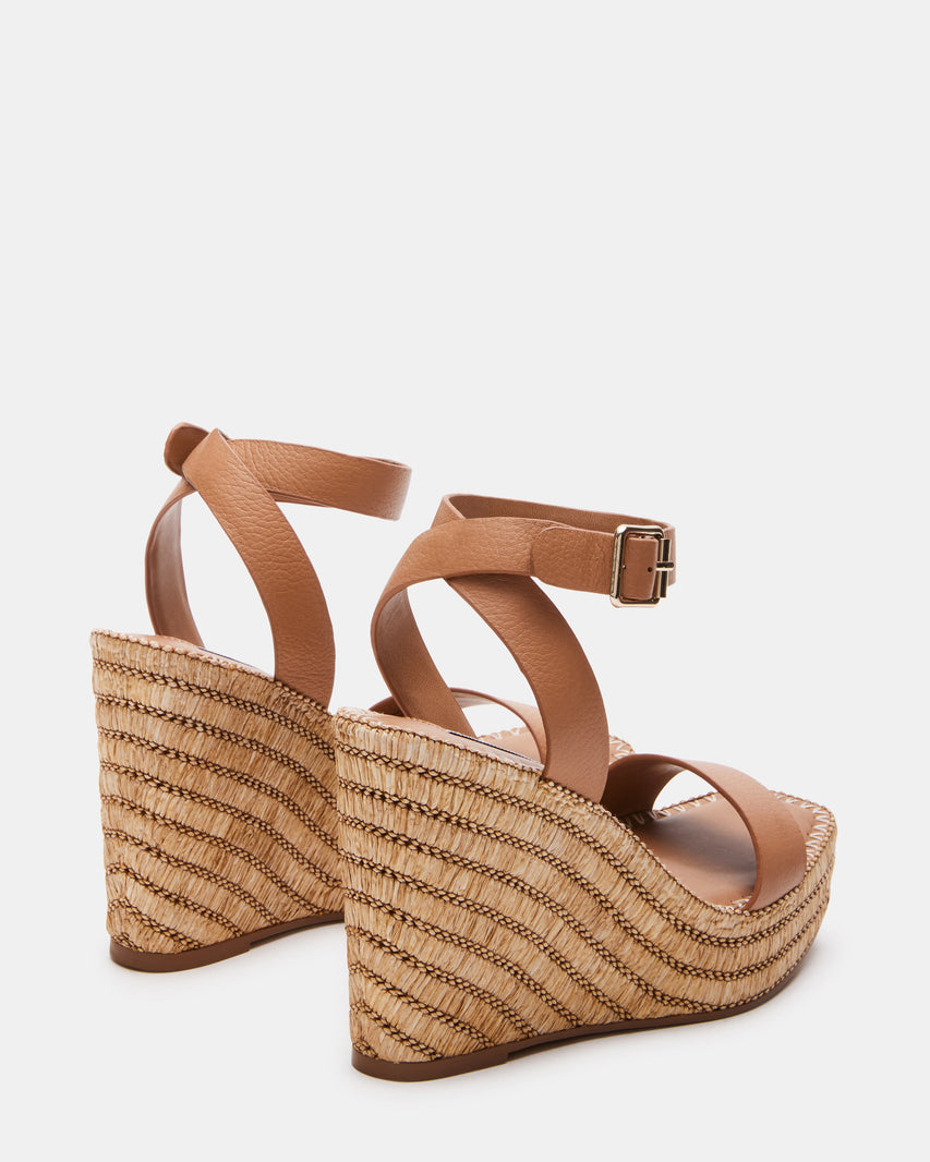 Cassie Sandals Tan Leather