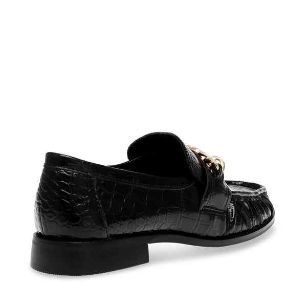 Cathedral Loafer Black Croco