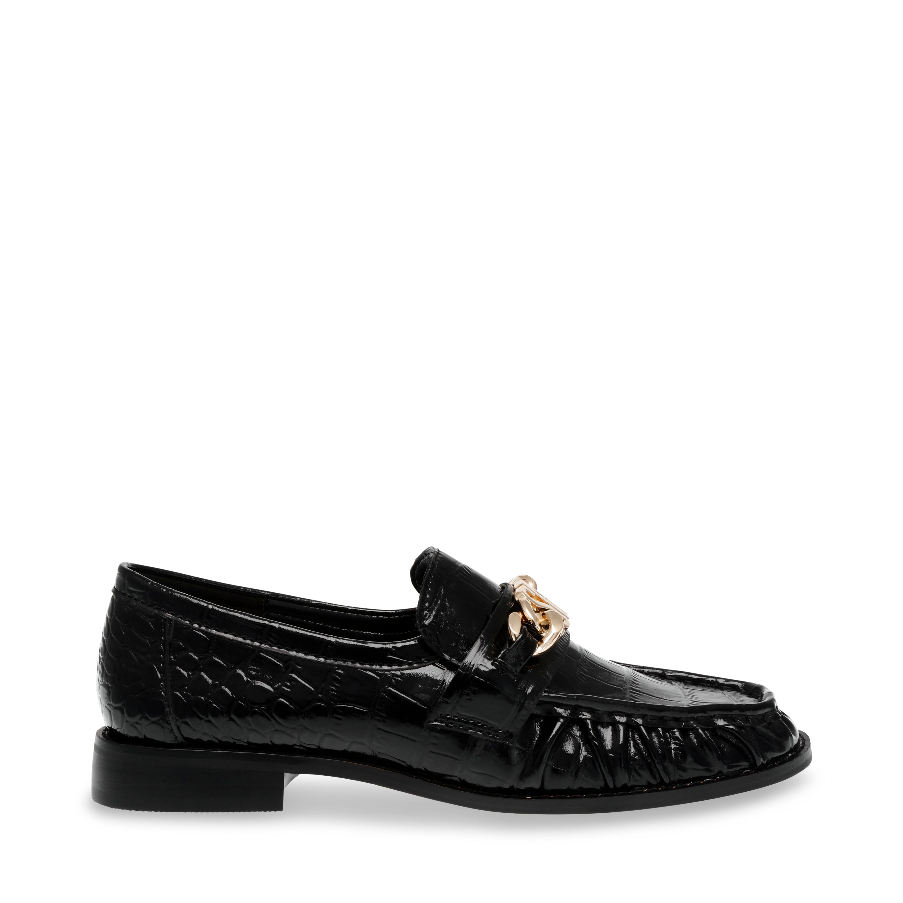 Cathedral Loafer Black Croco