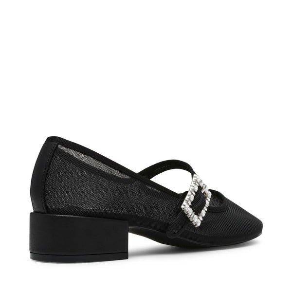 Champaign Ballerinas Black Mesh