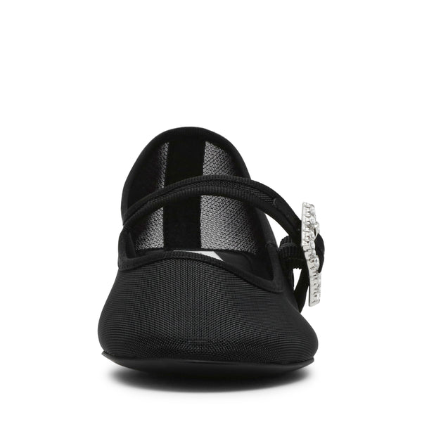 Champaign Ballerinas Black Mesh