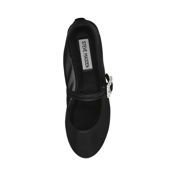 Champaign Ballerinas Black Mesh