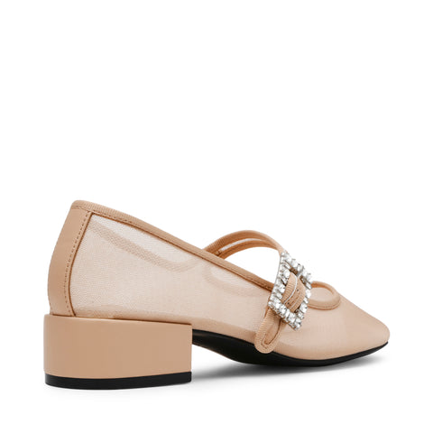 Steve Madden Champaign Ballerinas Nude Mesh Bailarinas até 25%