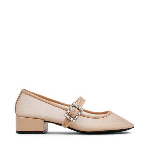 Steve Madden Champaign Ballerinas Nude Mesh Bailarinas até 25%