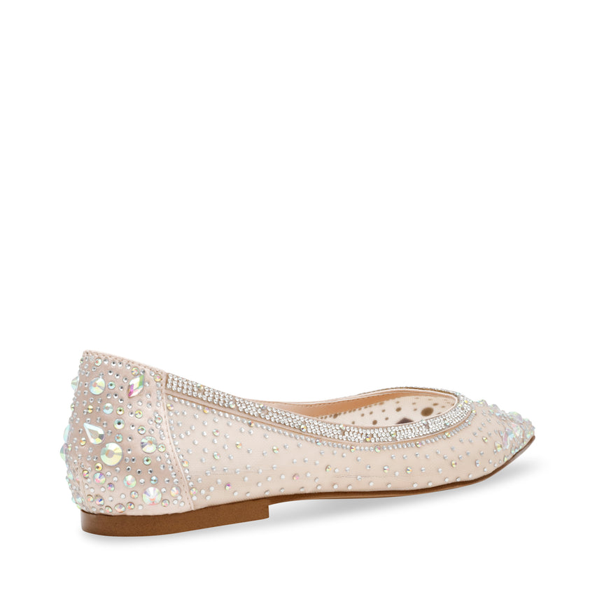 Charise Ballerinas Champagne Satin