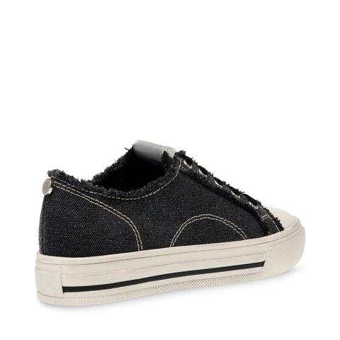 Steve Madden Cruzader Sneaker Black Canvas Sneakers Primavera Verão 2024