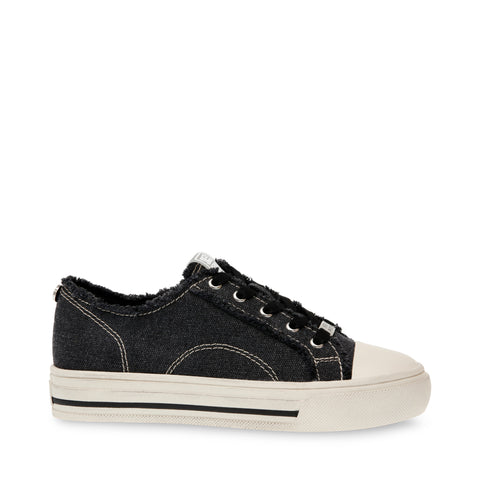 Steve Madden Cruzader Sneaker Black Canvas Sneakers Primavera Verão 2024