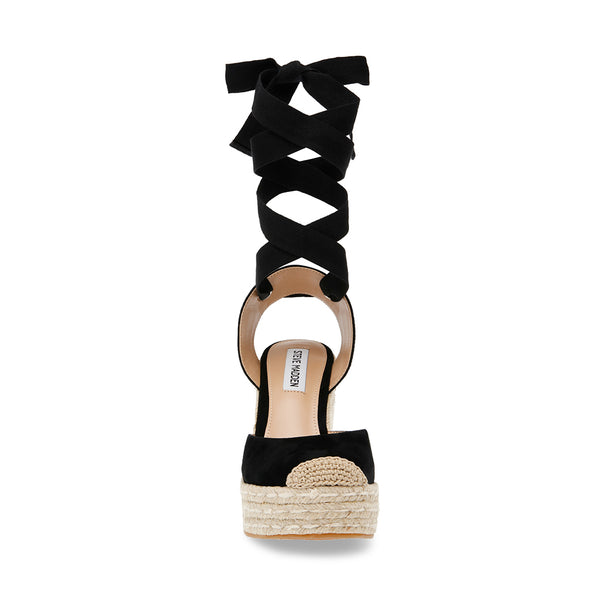 Dafina-SM Sandal Black Suede